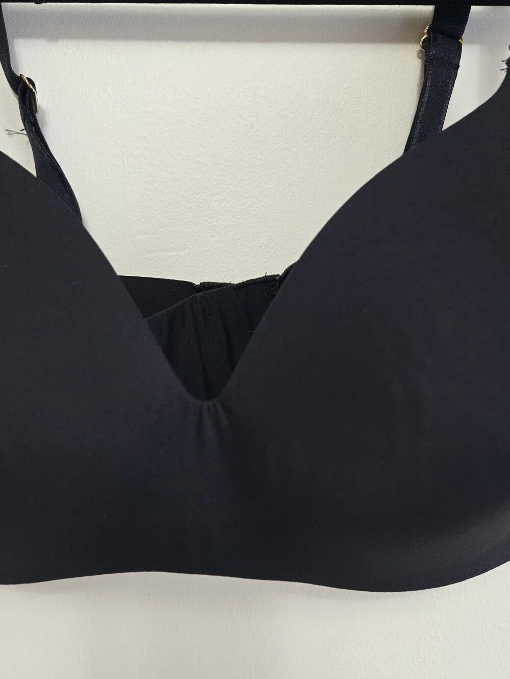 KNIX WINGWOMAN BLACK BRA NO WIRE WOMEN SIZE 3 36 B/C COMFORT SUPPORT EVERYDAY